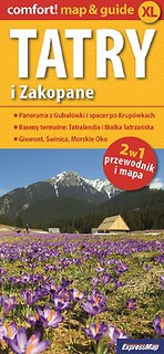 Tatry i Zakopane 2w1 Przewodnik i mapa