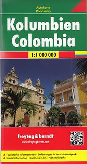 Kolumbia mapa 1:1 000 000
