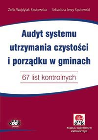 Audyt systemu utrzymania czystości i porządku w gminach 67 list kontrolnych z suplementem elektronic