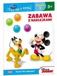 Disney Ucz się z nami Klub Przyjaciół Myszki Miki Zabawa z naklejkami