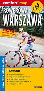 Rowerowa Warszawa Rowerowy plan miasta 1:29 000