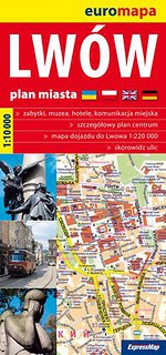 Lwów plan miasta 1:10 000