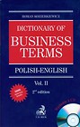 Dictionary of Business Terms Polish English Tom 2 + CD