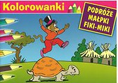 Kolorowanki Podróże Małpki Fiki-Miki Żółw