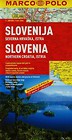 Słowenia północna Chorwacja Istria 1:300 000 w. niemiecka mapa Marco Polo