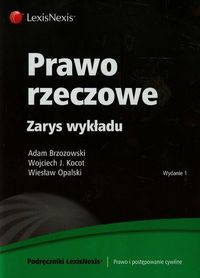 Prawo rzeczowe Zarys wykładu