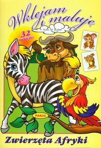 Zwierzęta Afryki Kolorowanka