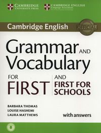 Grammar and Vocabulary for First and First for Schools Book with Answers and Audio