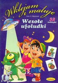 Wesołe ufoludki Wklejam i maluję