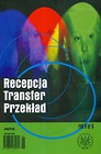 Recepcja Transfer Przekład Tom 6