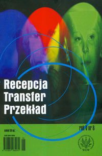 Recepcja Transfer Przekład Tom 6