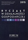 Ryczałt w działalności gospodarczej 2015