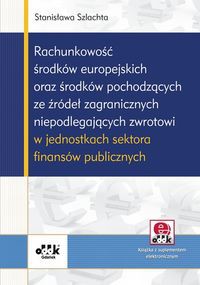 Rachunkowość środków europejskich oraz środków pochodzących ze źródeł zagranicznych niepodlegających z płytą CD