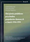 Obciążenia podatkowe przychodów gospodarstw domowych w latach 1994-1999