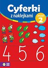Cyferki z naklejkami 4-6