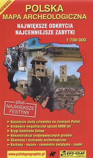 Polska mapa archeologiczna skala 1:700 000