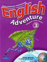 English Adventure 3 Podręcznik i zeszyt ćwiczeń + CD i DVD