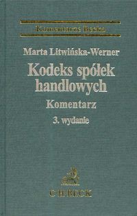 Kodeks spółek handlowych Komentarz