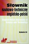 Słownik naukowo - techniczny angielsko - polski
