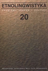 Etnolingwistyka Tom 20