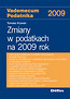 Zmiany w podatkach na 2009 rok