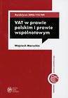 VAT w prawie polskim i prawie wspólnotowym