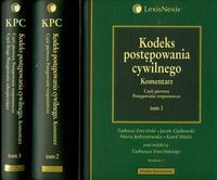 Kodeks postępowania cywilnego Komentarz Tom 1-3