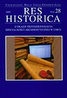 Res Historica Tom 28 2009