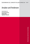 Ansatze und Tendenzen