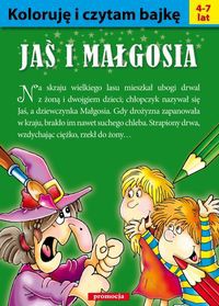 Koloruję i czytam bajkę Jaś i Małgosia