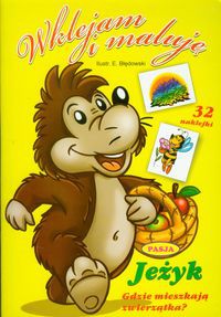 Jeżyk Wklejam i maluję