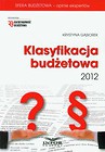 Klasyfikacja budżetowa 2012 z płytą CD