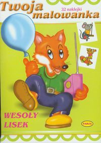 Wesoły lisek Twoja malowanka