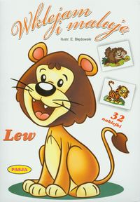 Wklejam i maluję Lew