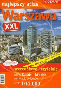 Warszawa XXL Najlepszy atlas