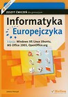 Informatyka Europejczyka Zeszyt ćwiczeń edycja Windows XP Linux Ubuntu