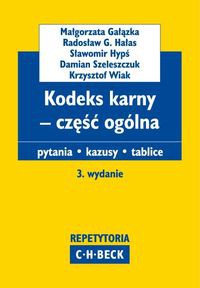 Kodeks karny - część ogólna
