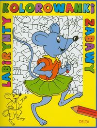 Kolorowanki, labirynty, zabawy mysz