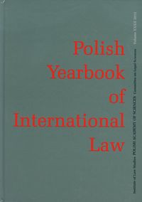 Polish Yearbook of International Law