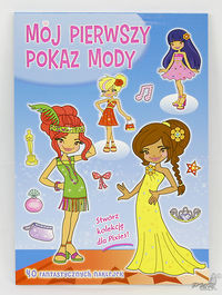 Mój pierwszy pokaz mody Niebieska