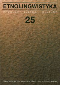 Etnolingwistyka Tom 25