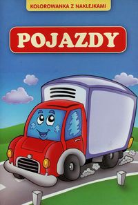 Kolorowanka z naklejkami Pojazdy