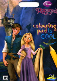 Roszpunka Coloring pad