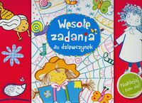 Wesołe zadania dla dziewczynek Naklejaj i baw się