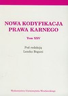 Nowa kodyfikacja prawa karnego Tom XXV