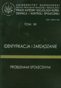 Identyfikacja i zarządzanie problemami społecznymi Tom 12
