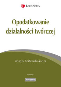 Opodatkowanie działalności twórczej