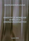 Inwestycje niemieckie w krajach średnio rozwiniętych