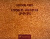 Czerwony popierowy stateczek