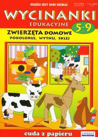 Zwierzęta domowe Wycinanki edukacyjne